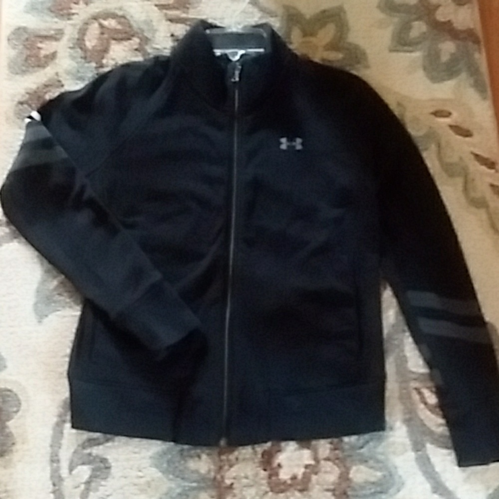 EUC UNDER ARMOUR LONG ZIPPER SWEATSHIRT🌼